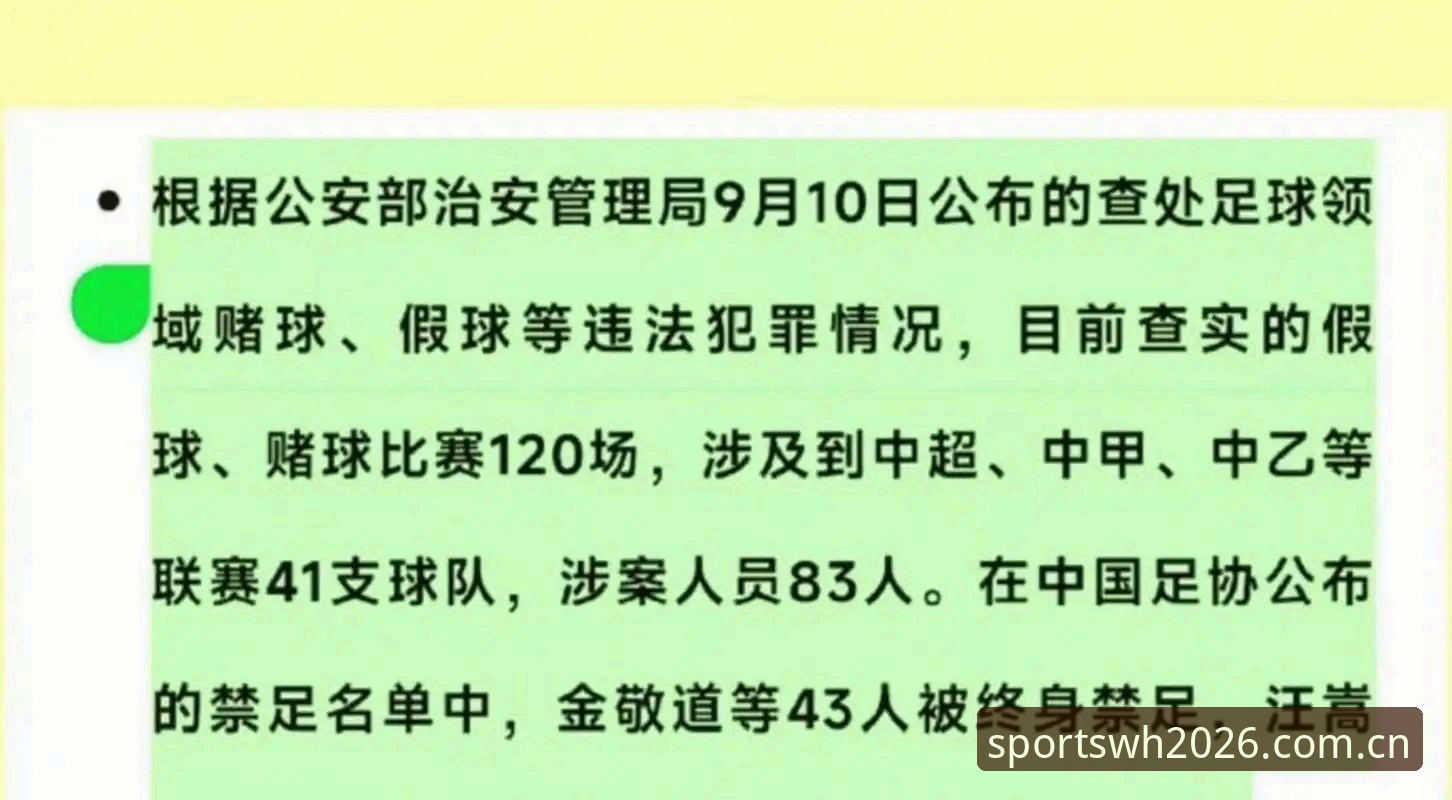 足协第三批禁足名单：3大层面解析65人处罚真相